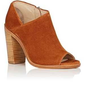 Rag & Bone Mabel Suede Peep Toe bootie NEW 39.5